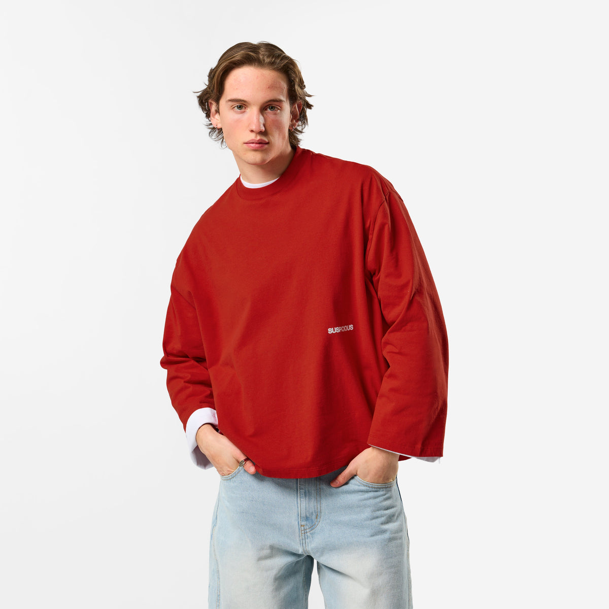 Spring 1 / S2026 Longsleeve - Ruby Red