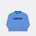Summer Stripes / SSPCS Applique Striped Longsleeve - Blue