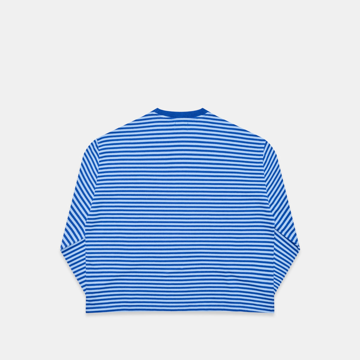 Summer Stripes / SSPCS Applique Striped Longsleeve - Blue