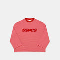 Summer Stripes / SSPCS Applique Striped Longsleeve - Red