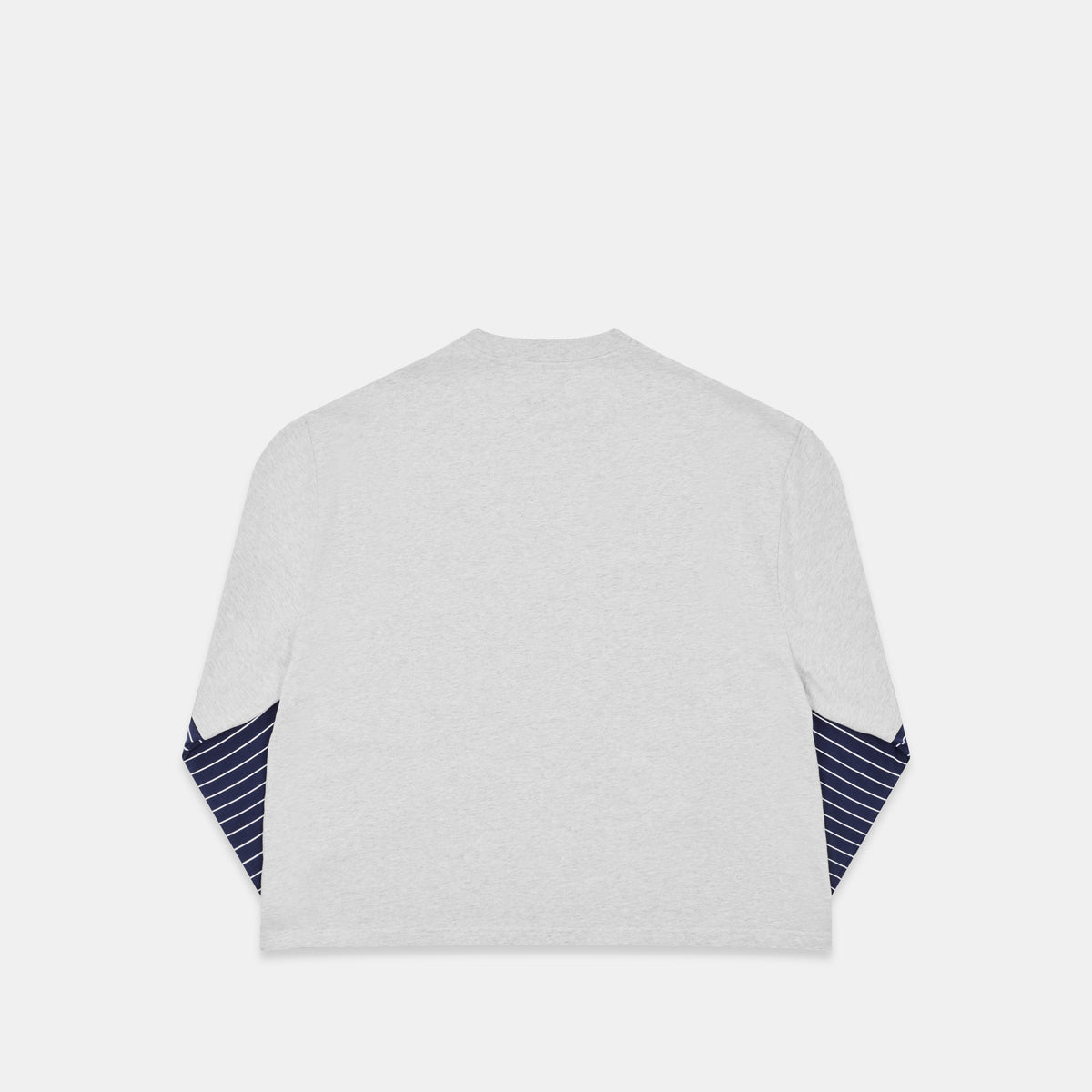 Summer Stripes / SSPCS Striped Layered Longsleeve - Grey
