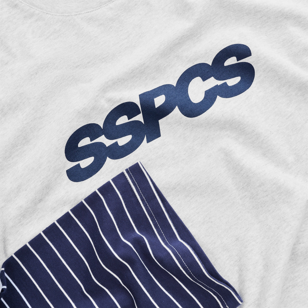 Summer Stripes / SSPCS Striped Layered Longsleeve - Grey