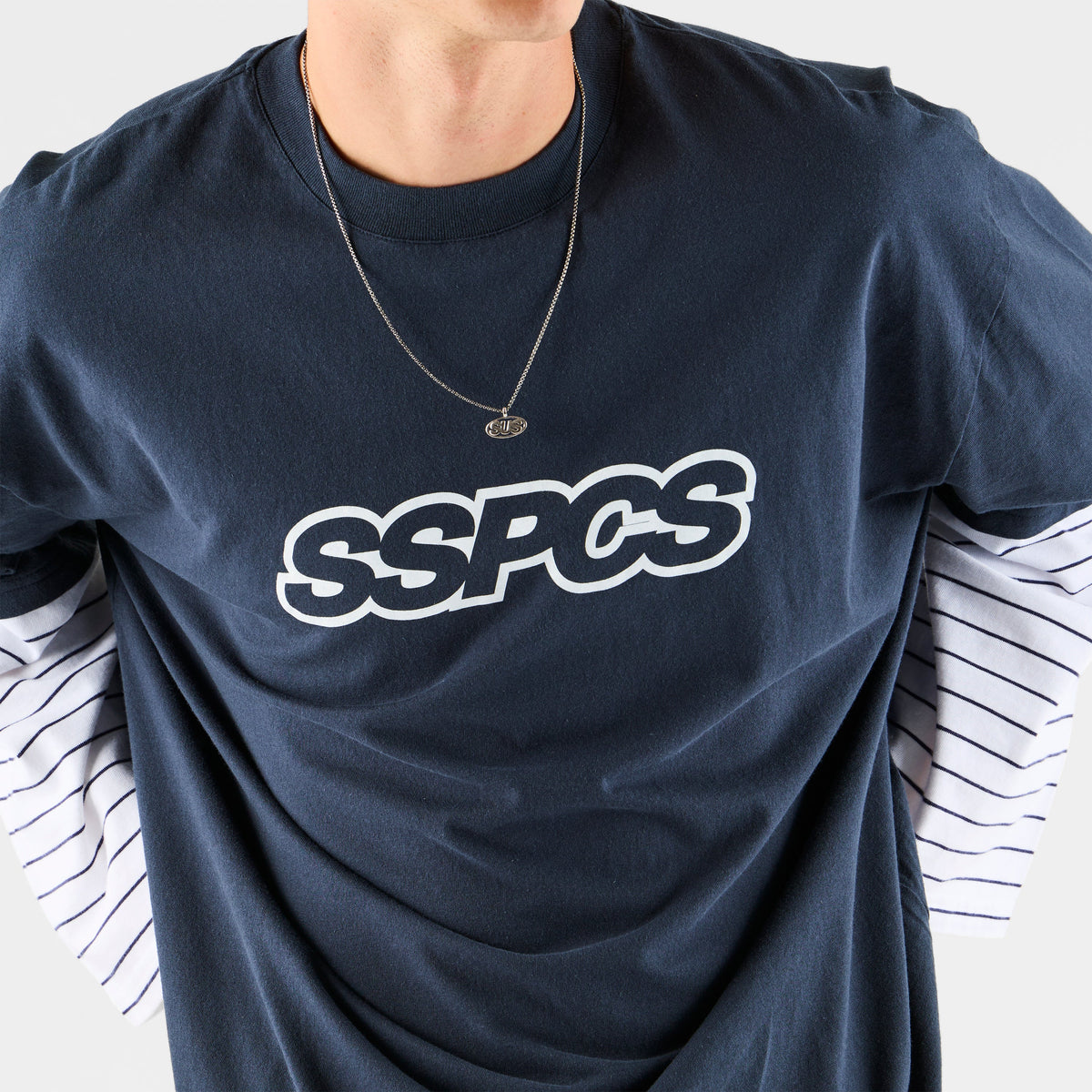 Summer Stripes / SSPCS Striped Layered Longsleeve - Nightfall