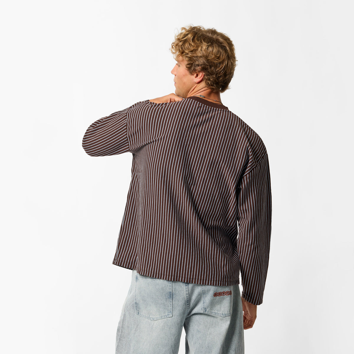 Fall / SSPCS Striped Longsleeve - Espresso