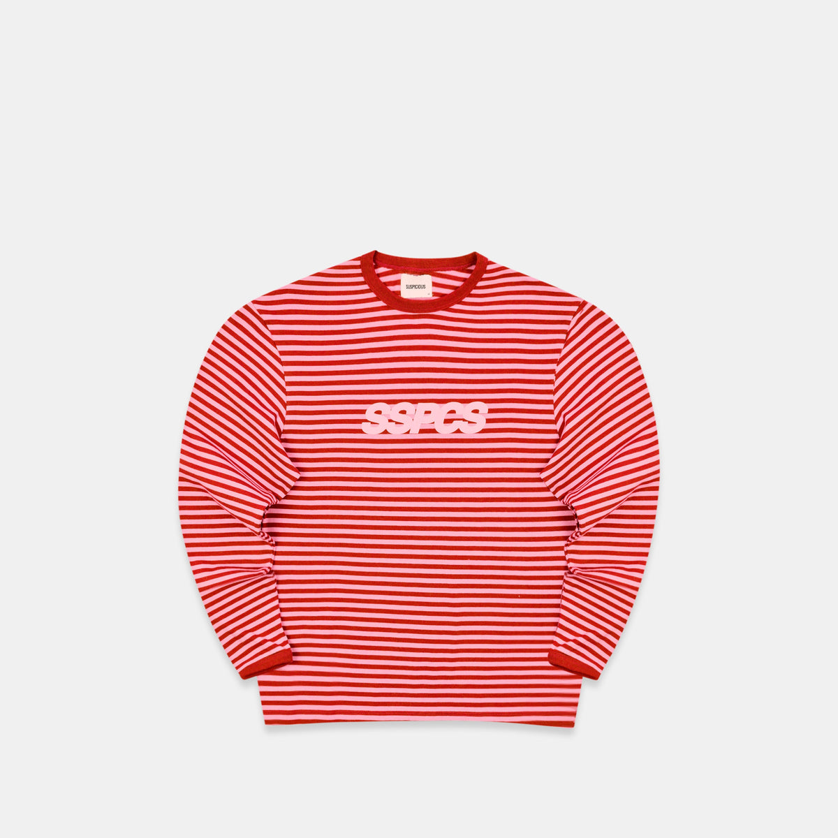 Summer Stripes / SSPCS Striped Ringer Longsleeve - Red