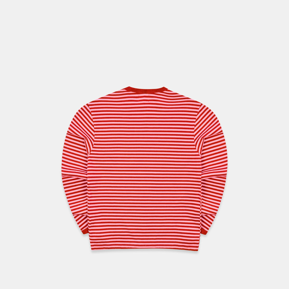 Summer Stripes / SSPCS Striped Ringer Longsleeve - Red
