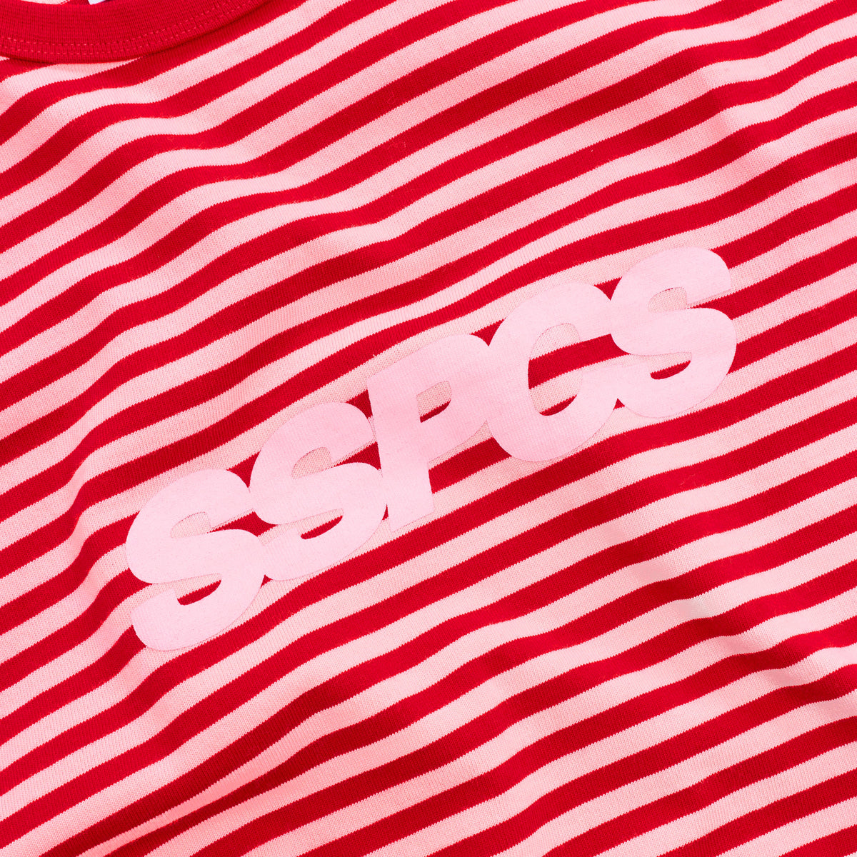 Summer Stripes / SSPCS Striped Ringer Longsleeve - Red