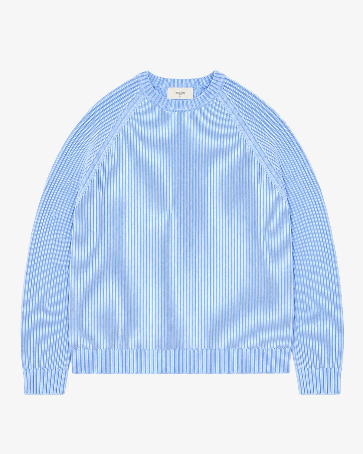 WASHED KNIT BLUE