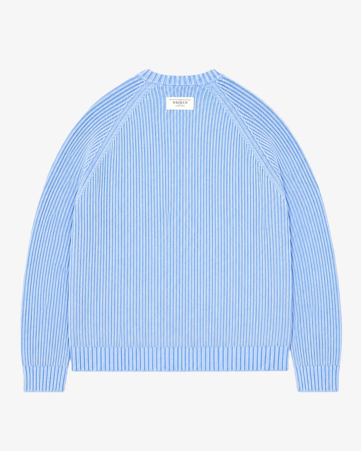 WASHED KNIT BLUE