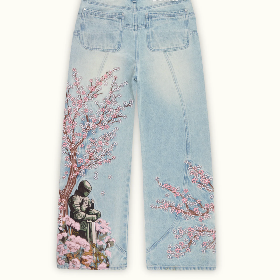 Cherry Blossom Knight Pants