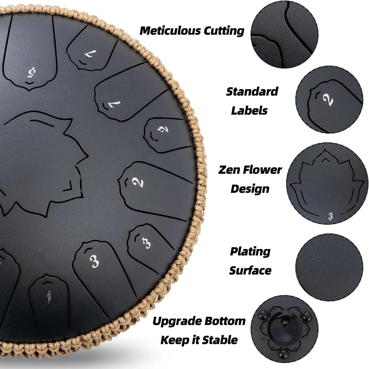 Chakra Drum 13 Inch 15 Tone