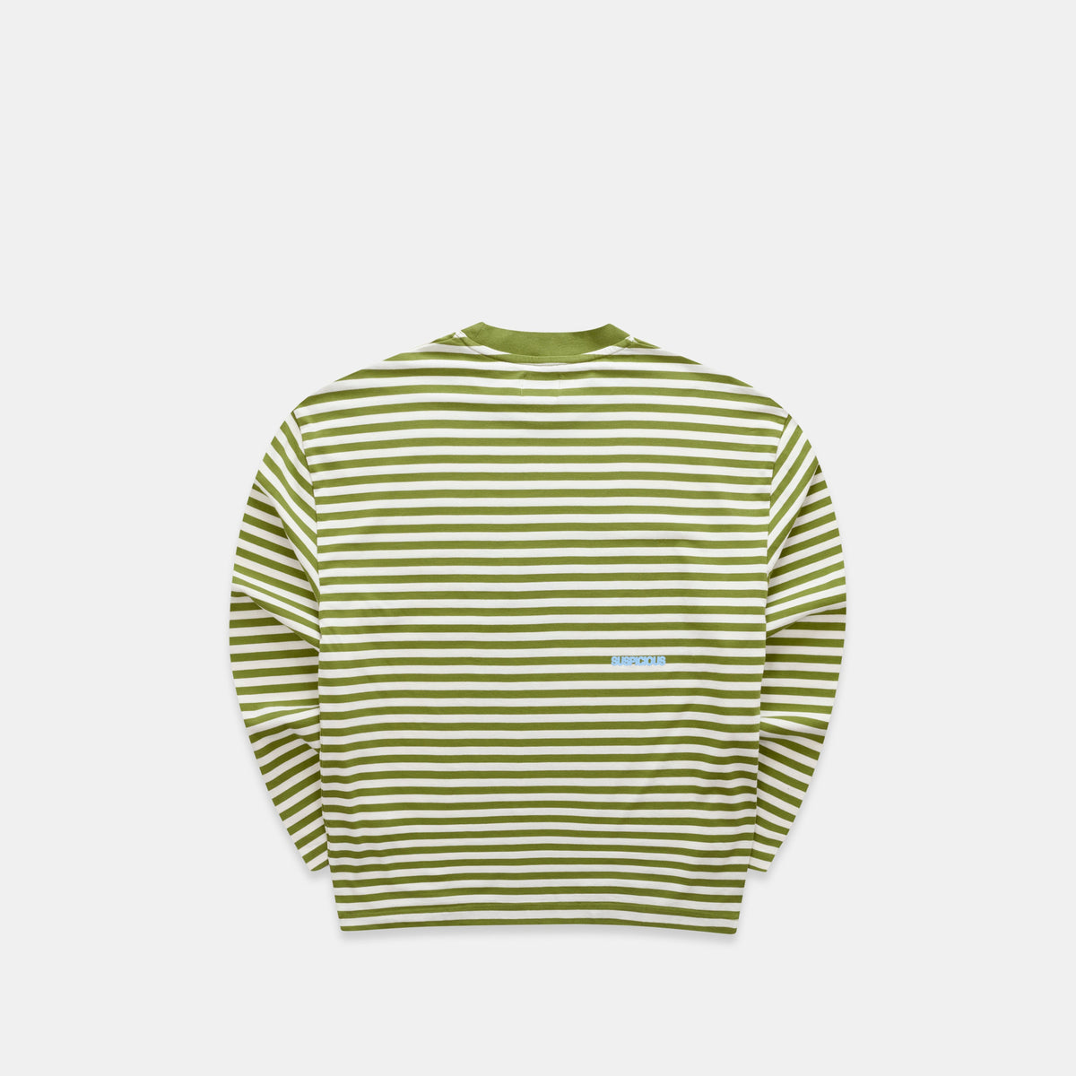 Bestsellers Variants / Solid Striped Longsleeve - Deep Moss