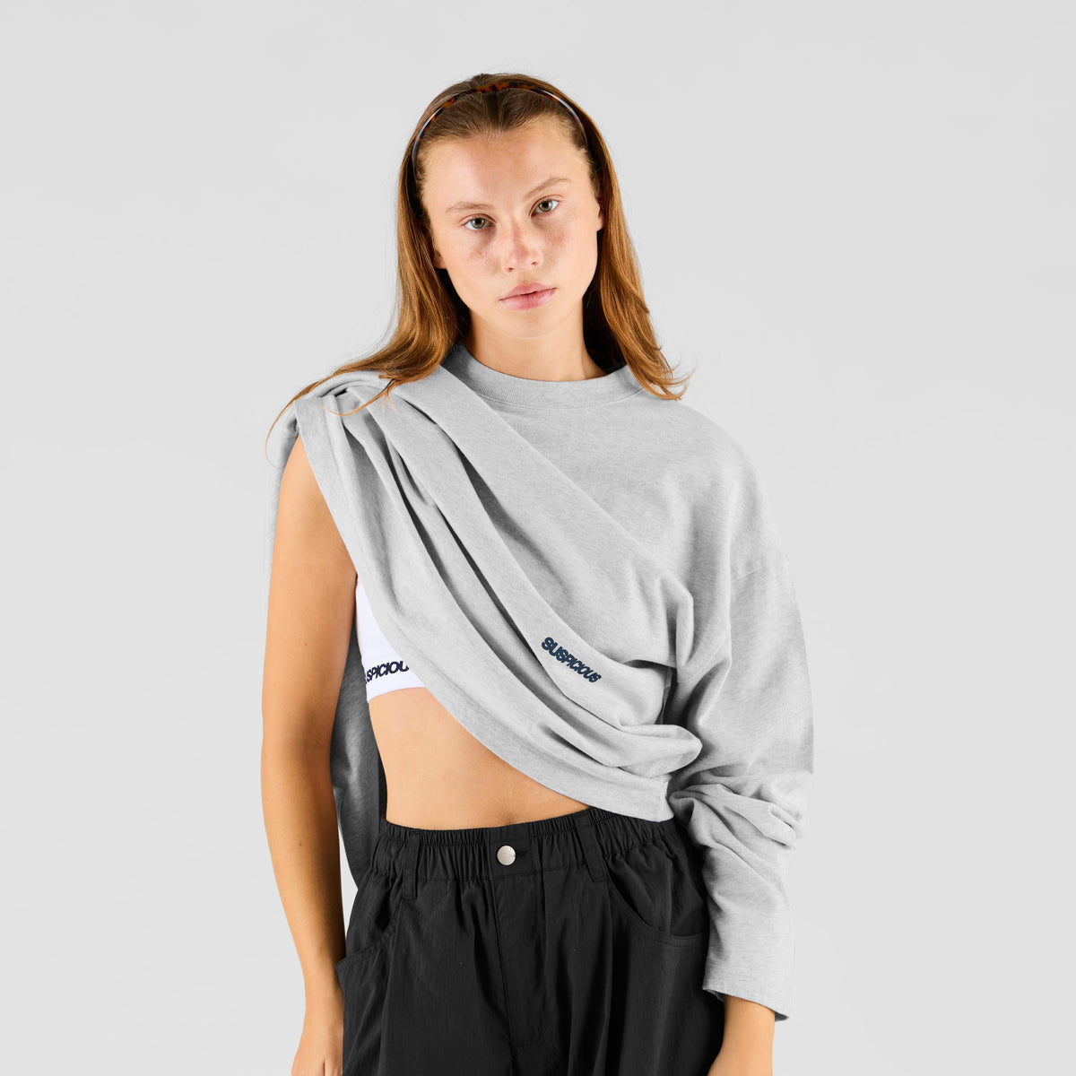 Summer Breeze / Solid Longsleeve - Heather Grey
