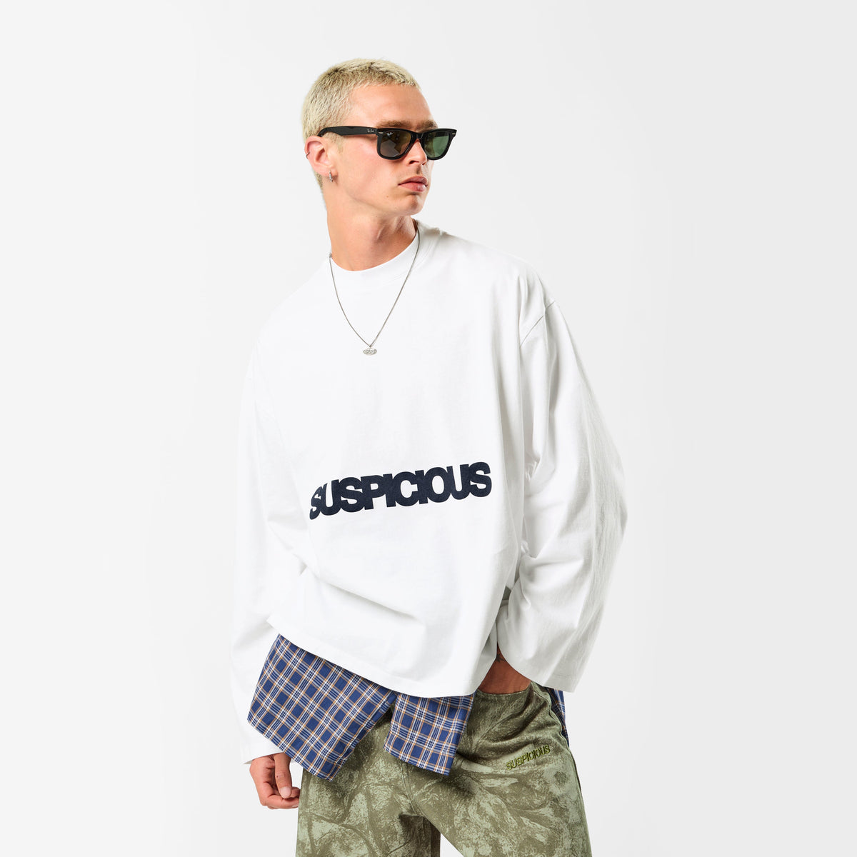 Softground / Solid Longsleeve - White