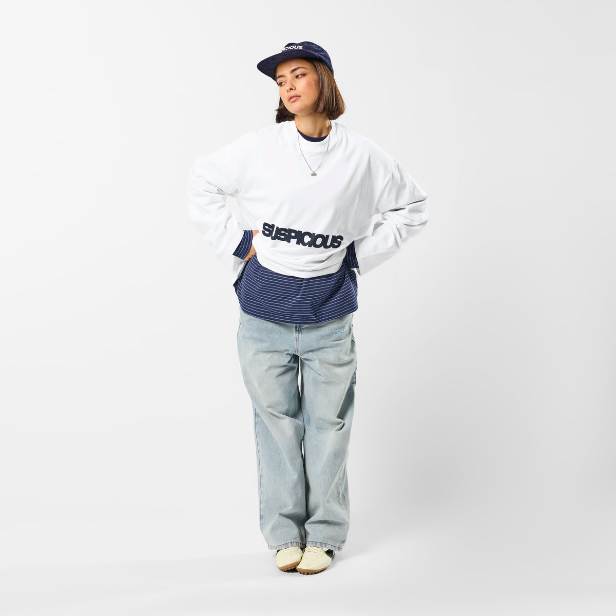 Softground / Solid Longsleeve - White