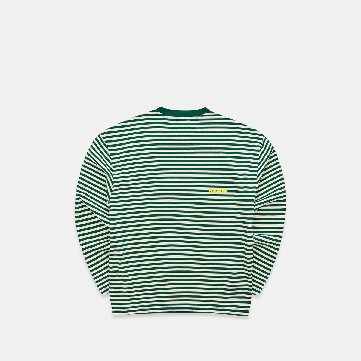 PL / Solid Striped Longsleeve - Green Yellow