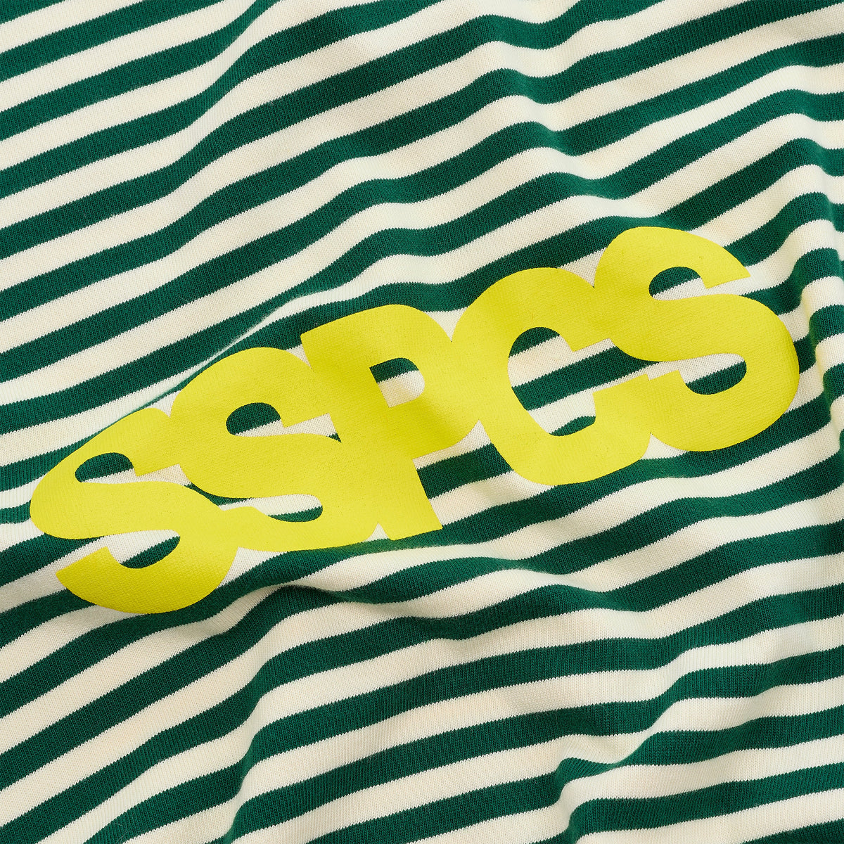 PL / Solid Striped Longsleeve - Green Yellow