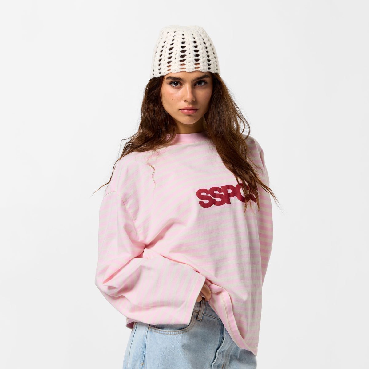 Bestsellers Variants / Solid Striped Longsleeve - Pink