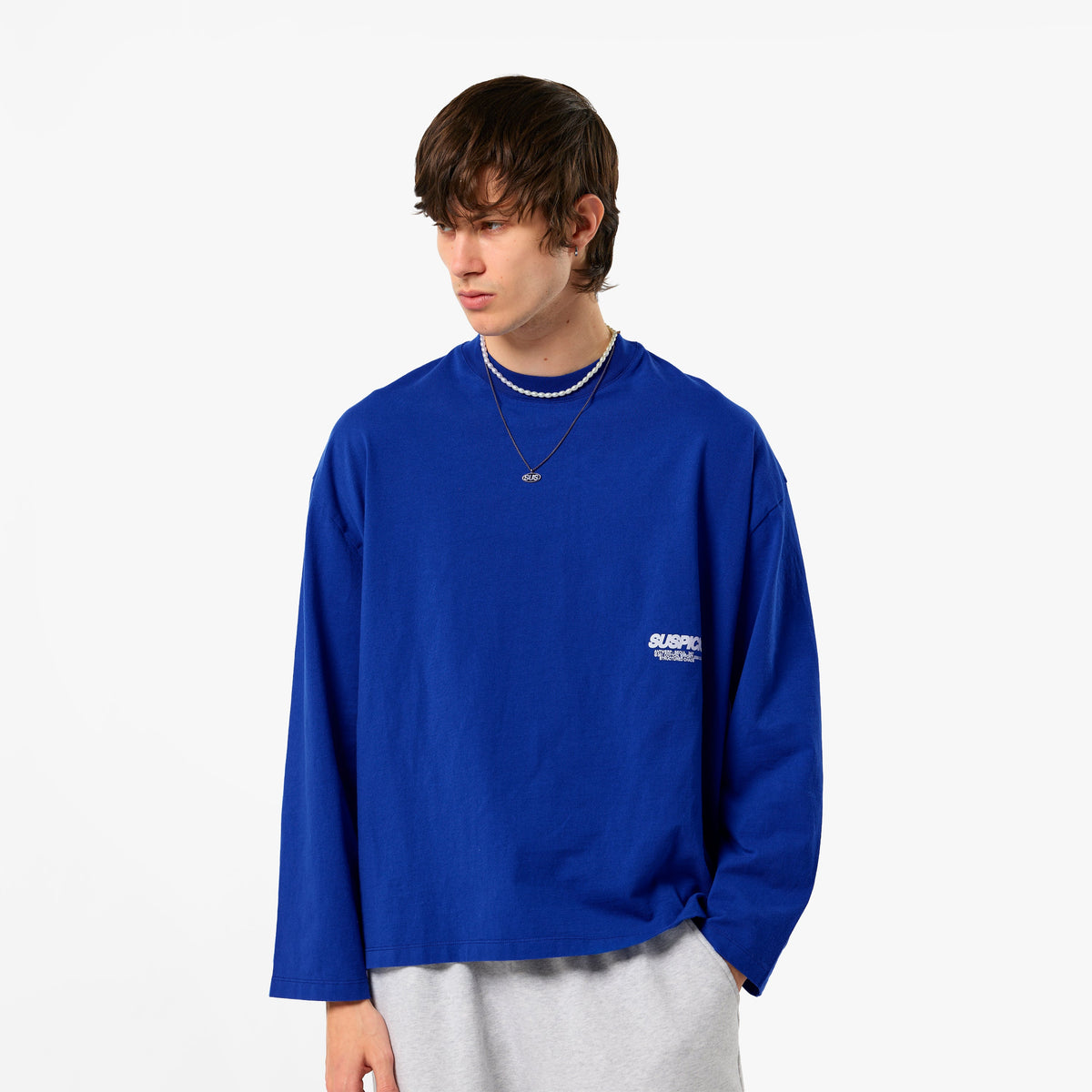 +351 Cotton / Structured Chaos Longsleeve - Big Blue