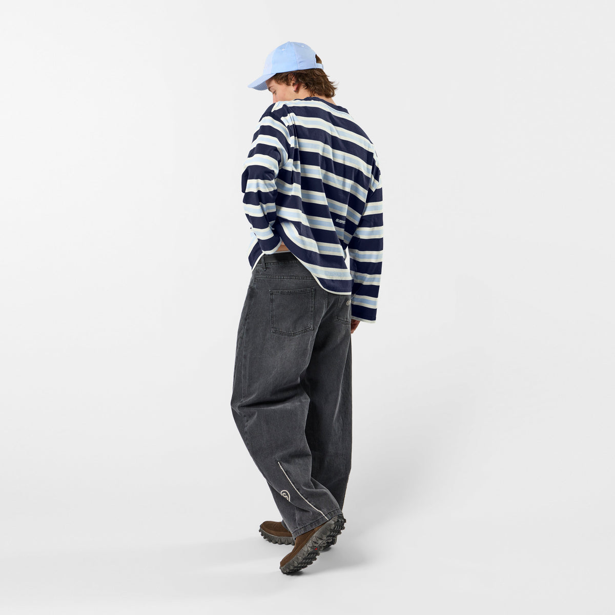 Spring 1 / Suspicious Striped Longsleeve - Nightfall & Celestial Blue