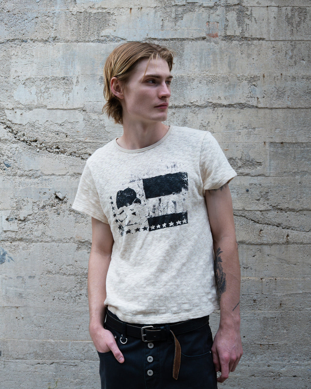 STARCH SLUB TSHIRT