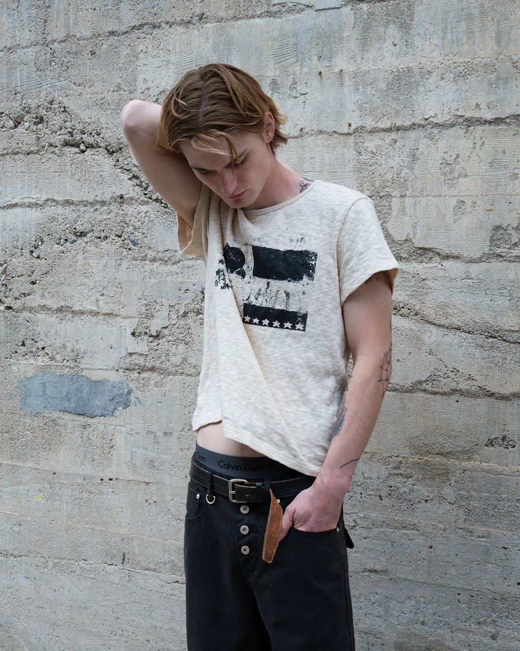 STARCH SLUB TSHIRT