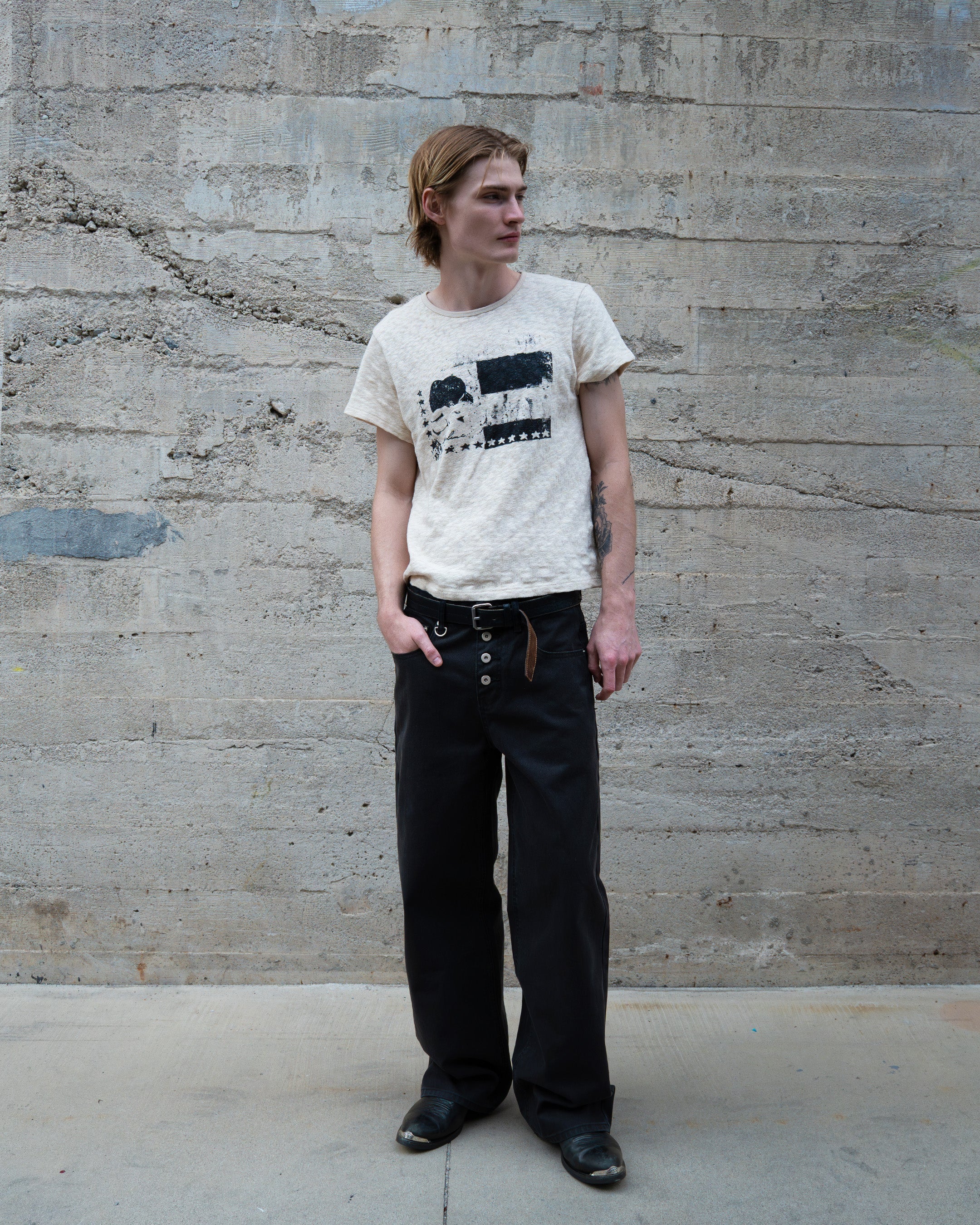 STARCH SLUB TSHIRT