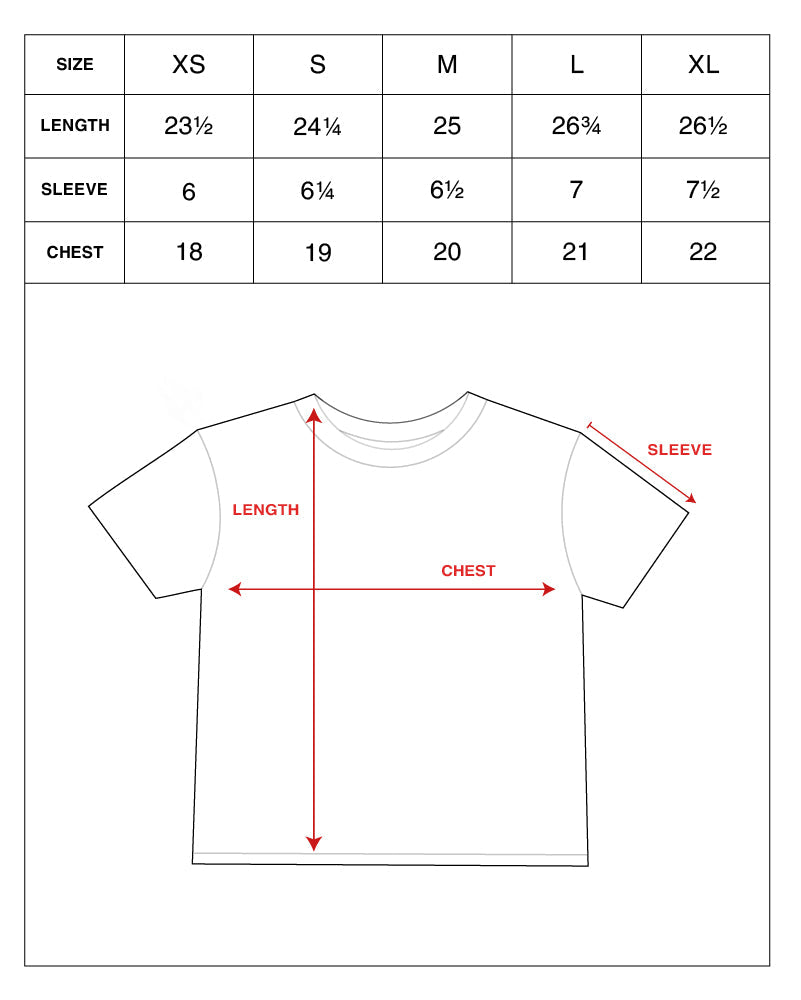 STARCH SLUB TSHIRT