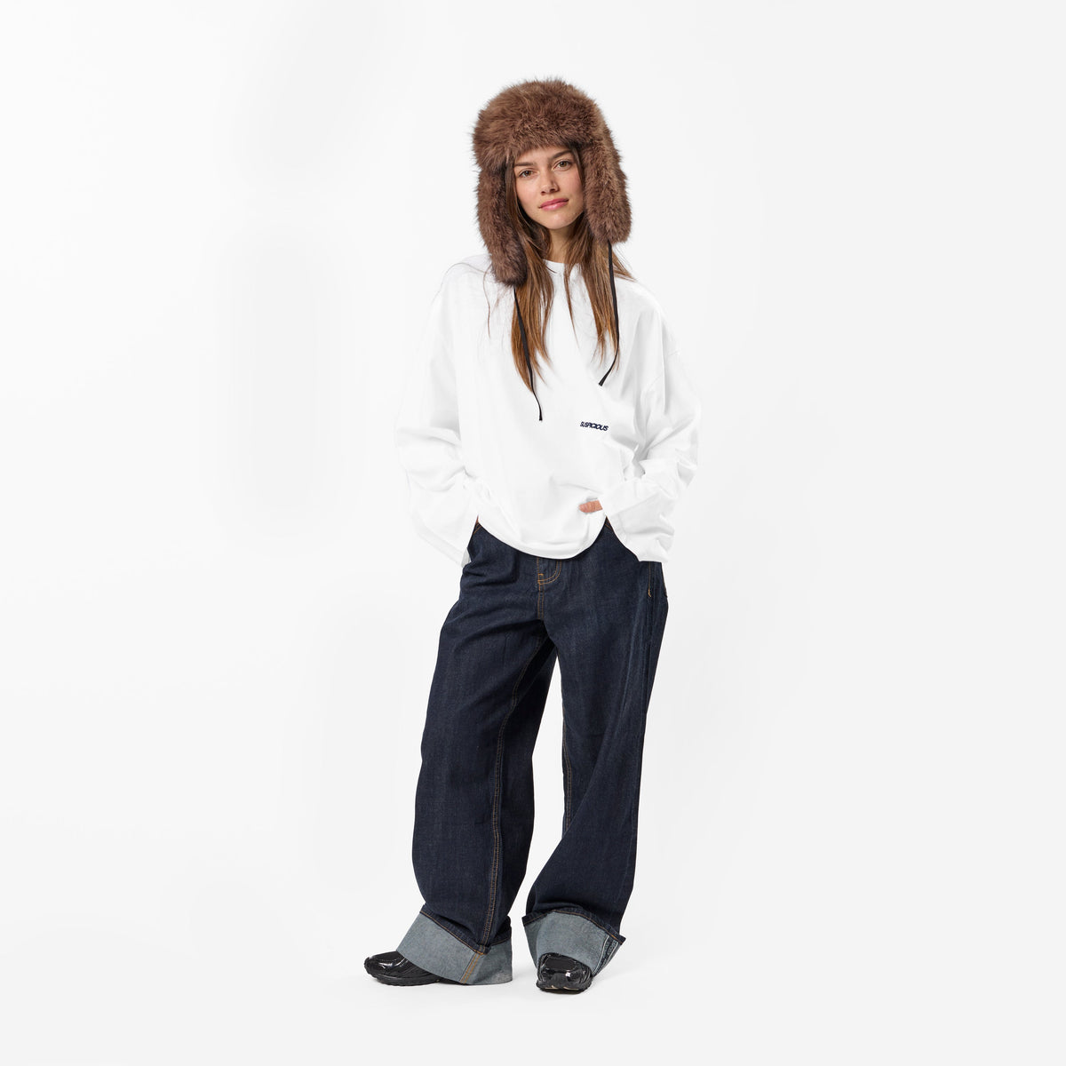 PL / The Essentials Longsleeve - White
