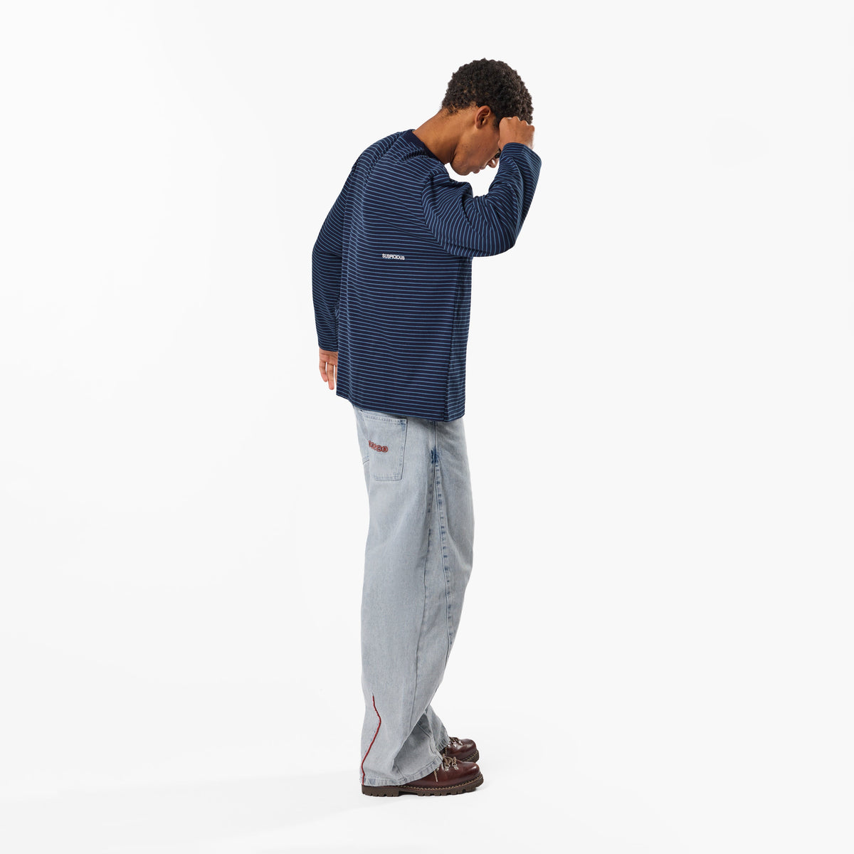 PL / The Essentials Striped Longsleeve - Nightfall