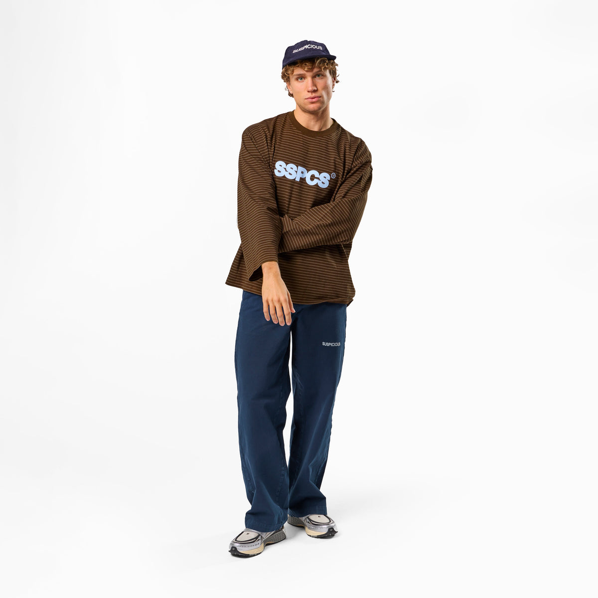 PL / The SSPCS Striped Longsleeve - Espresso Blue