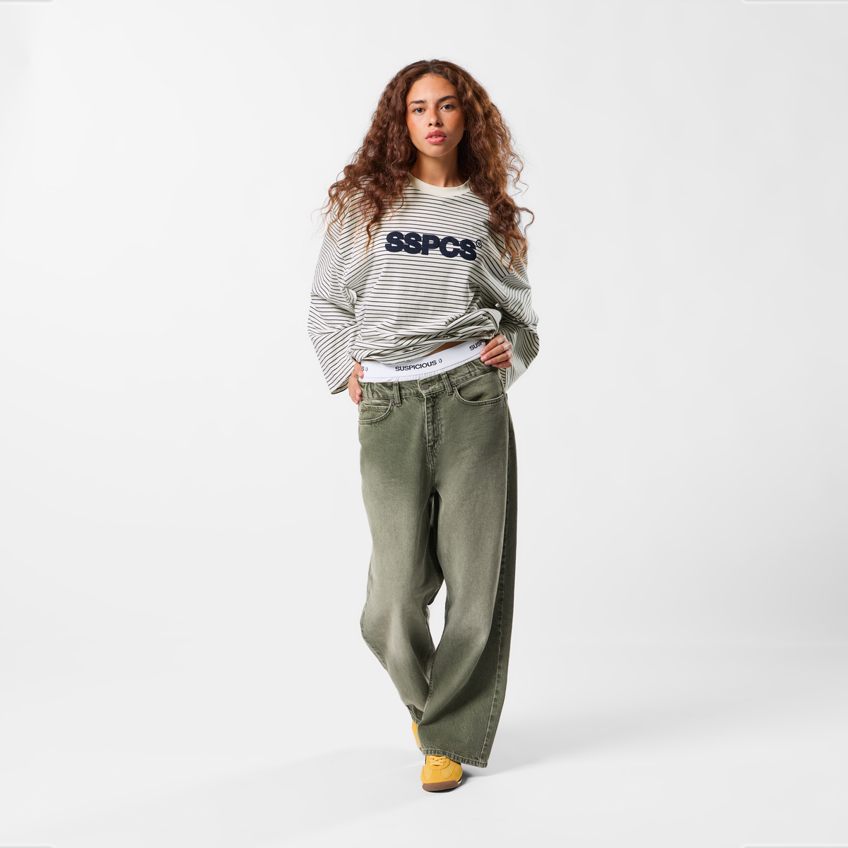 EoS / The SSPCS Striped Longsleeve - White