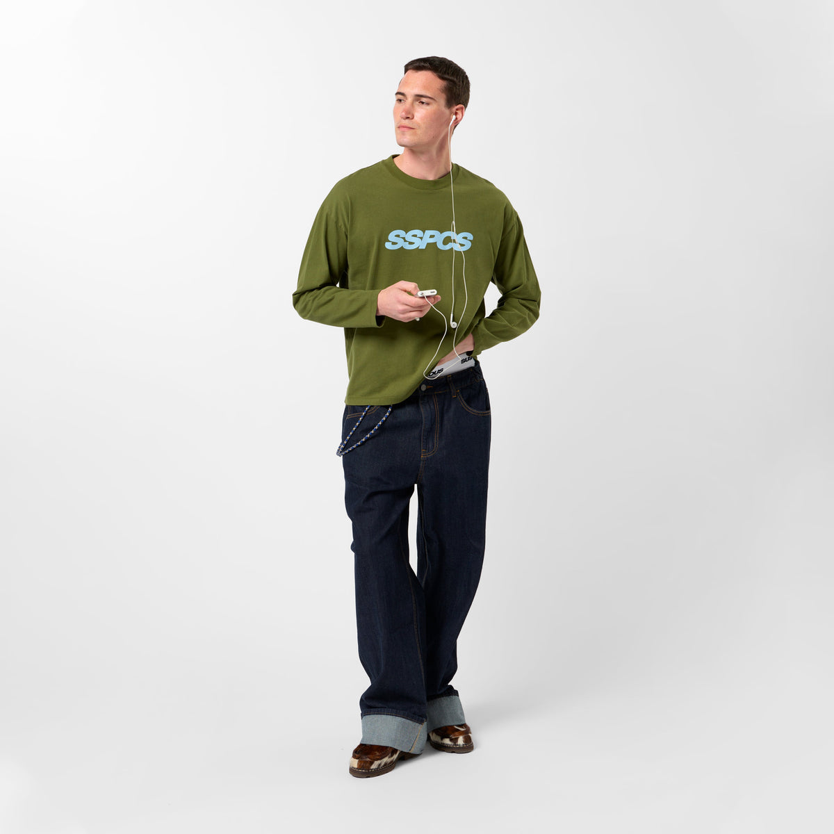 Bestsellers Variants / Track Longsleeve - Deep Moss