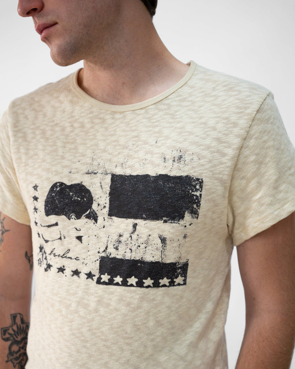 STARCH SLUB TSHIRT