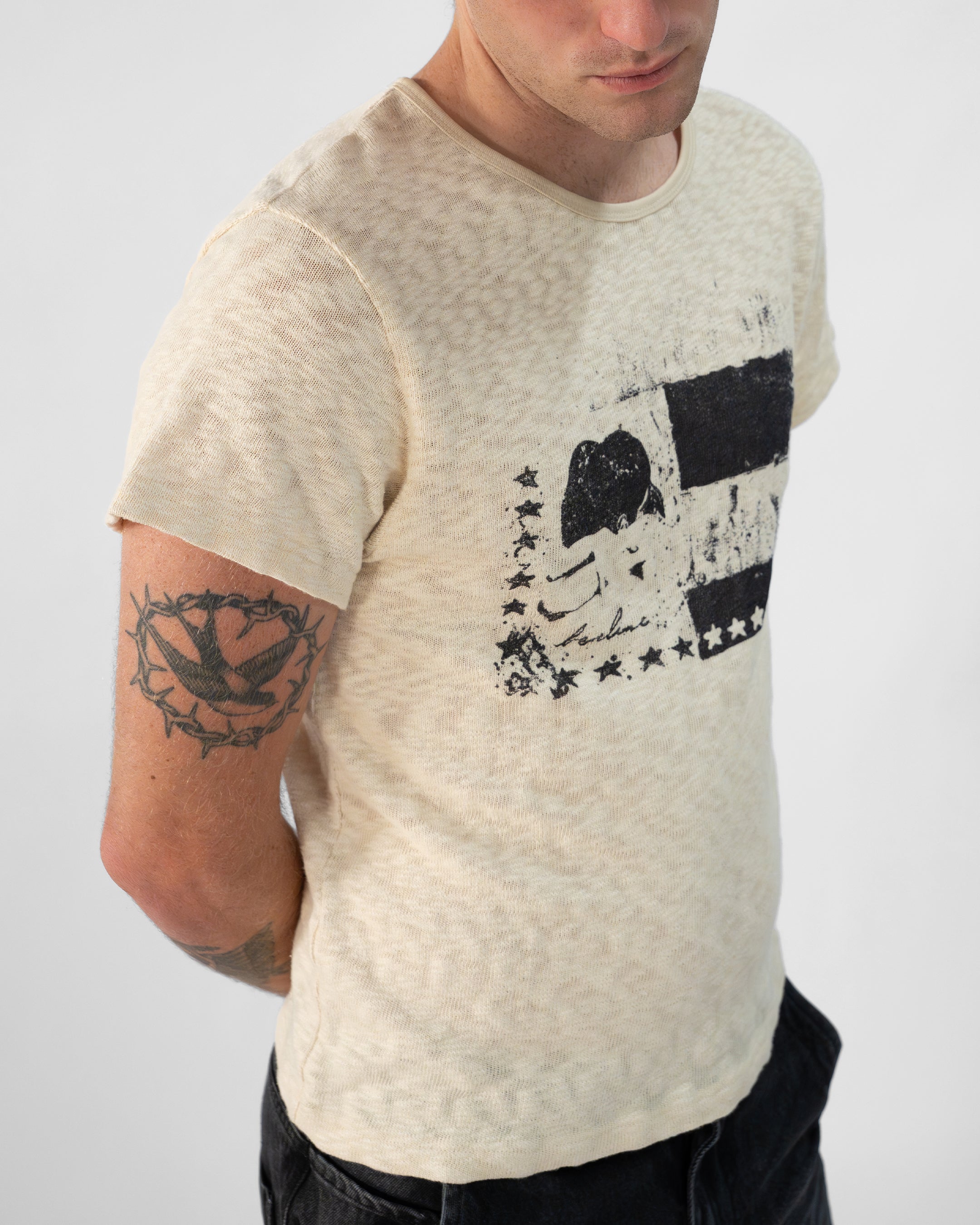 STARCH SLUB TSHIRT