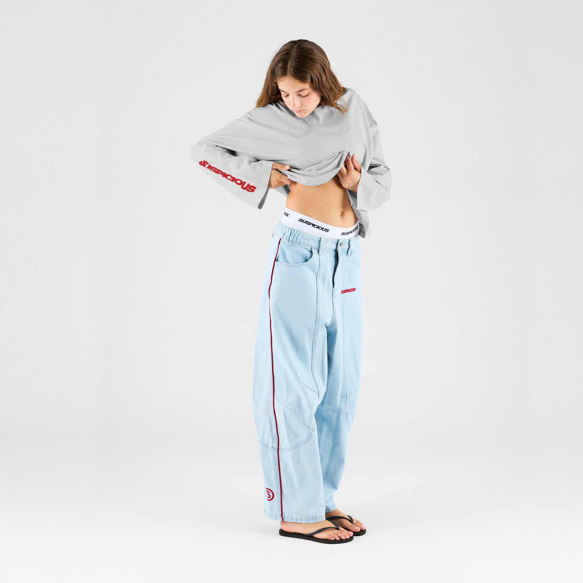 Bestsellers GTD / Up My Sleeve Longsleeve - Ash