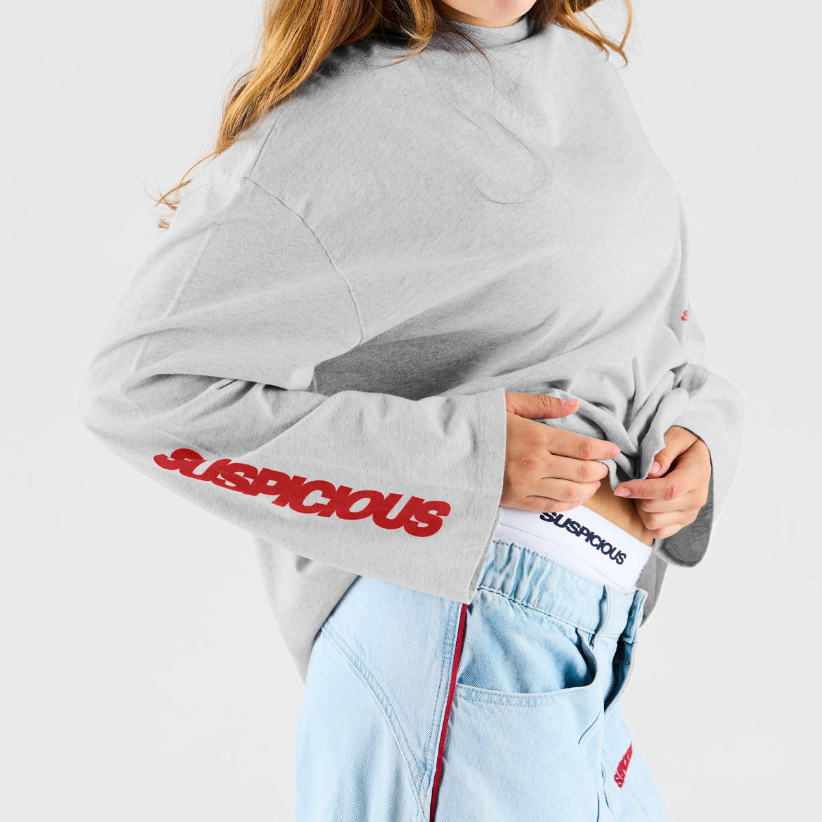 Bestsellers GTD / Up My Sleeve Longsleeve - Ash
