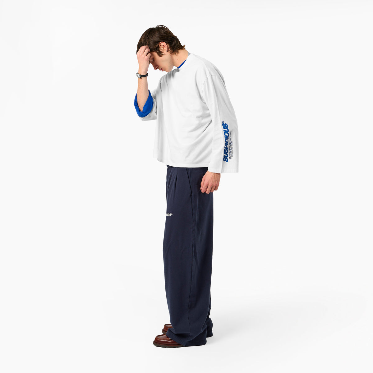 +351 Cotton / Up My Sleeve Longsleeve - White