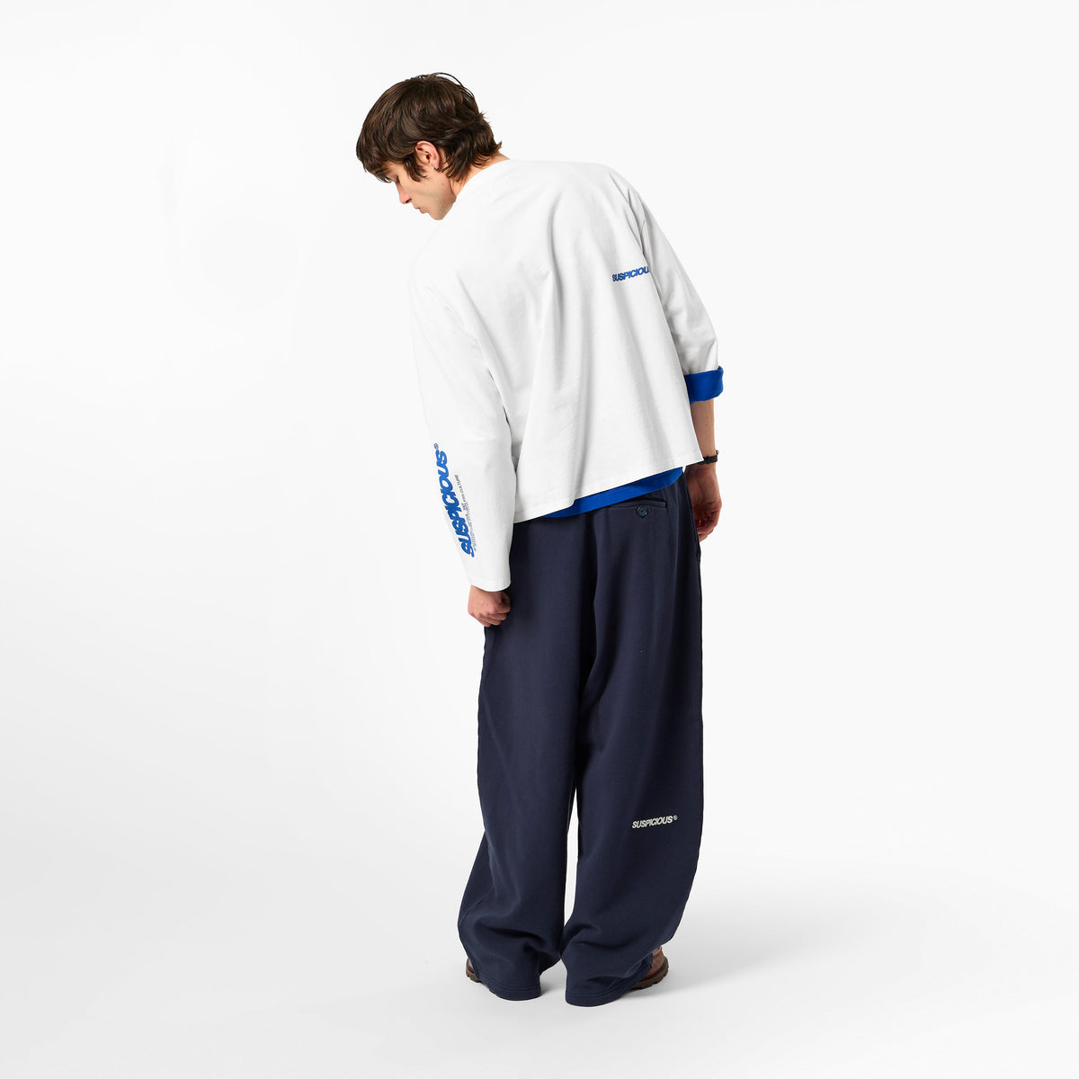 +351 Cotton / Up My Sleeve Longsleeve - White