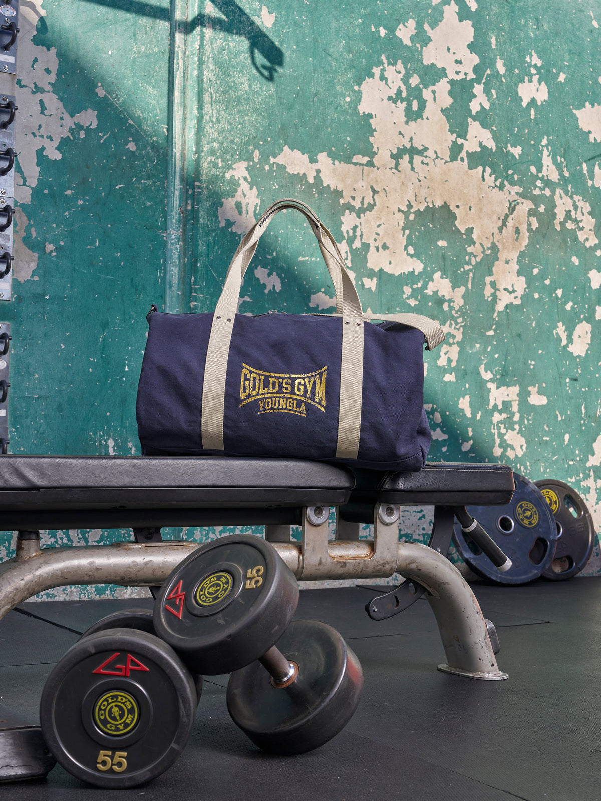 9045 - Gold's Iron Legacy Canvas Bags