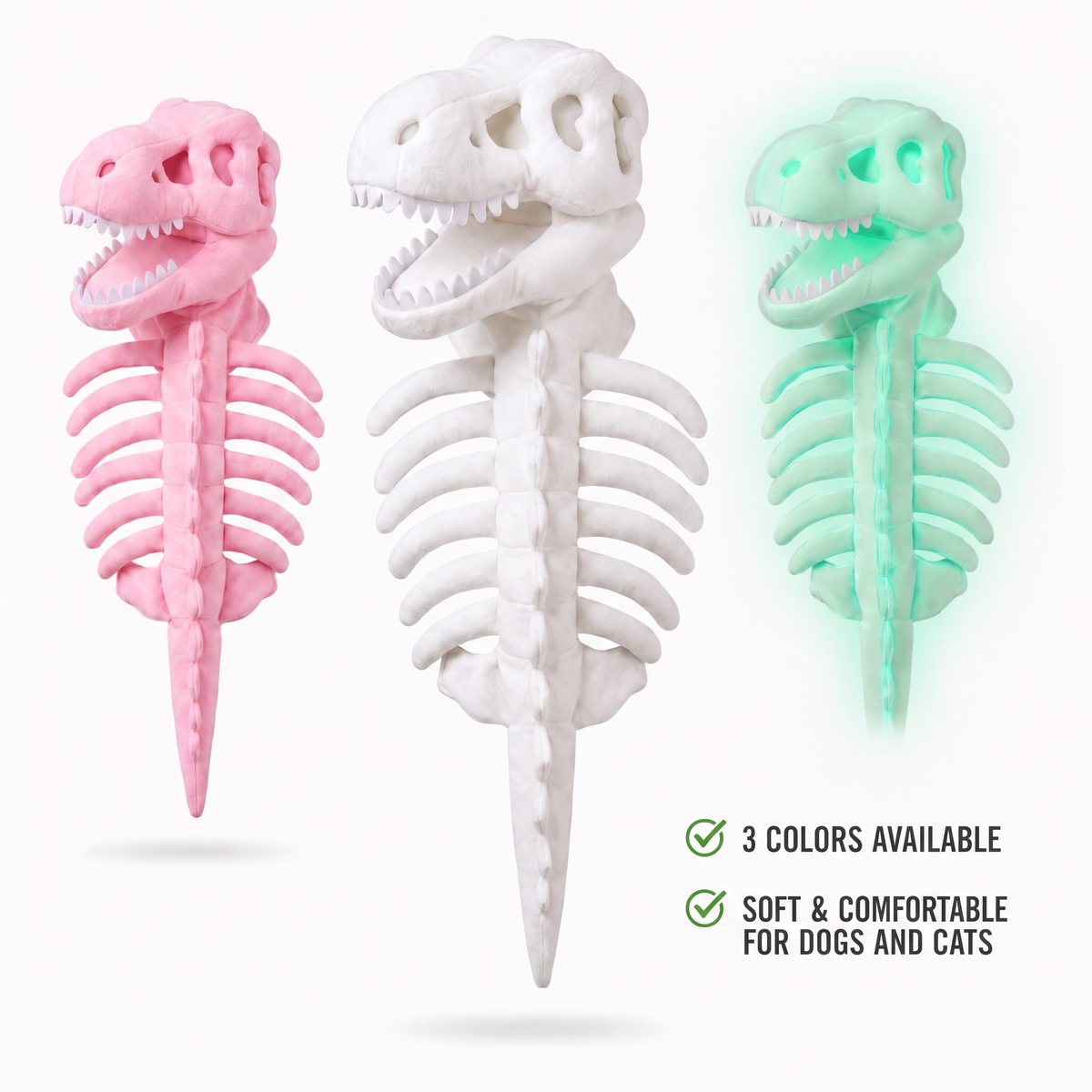 Wearable skeleton plushie