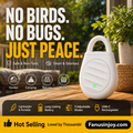 Portable Ultrasonic Bird Repellent Keychain