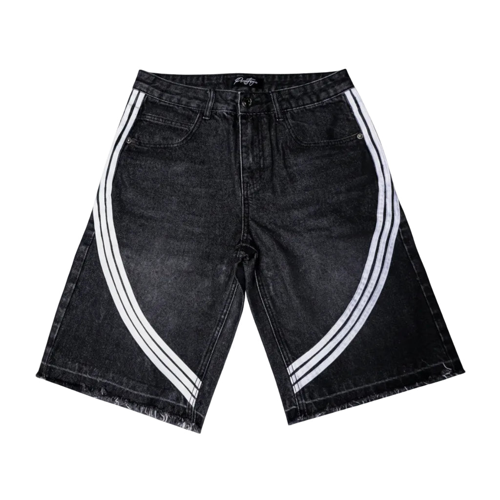 Prestige	Striped Jorts Black