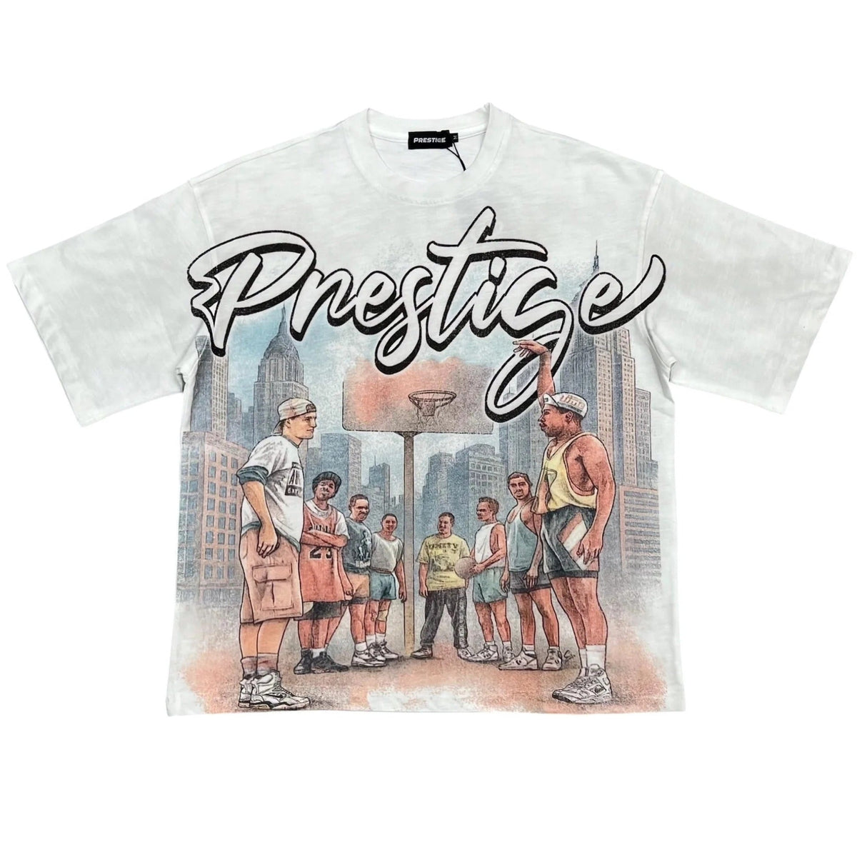 Prestige	White Man Cant Jump Tee