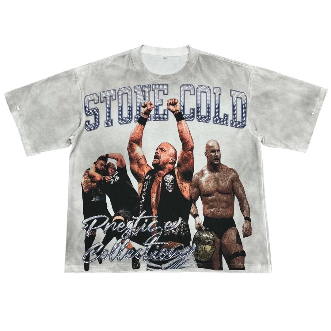 Prestige	Stone Cold Tee White