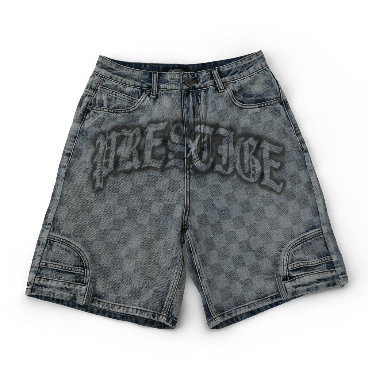 Prestige Checkerboard Jorts