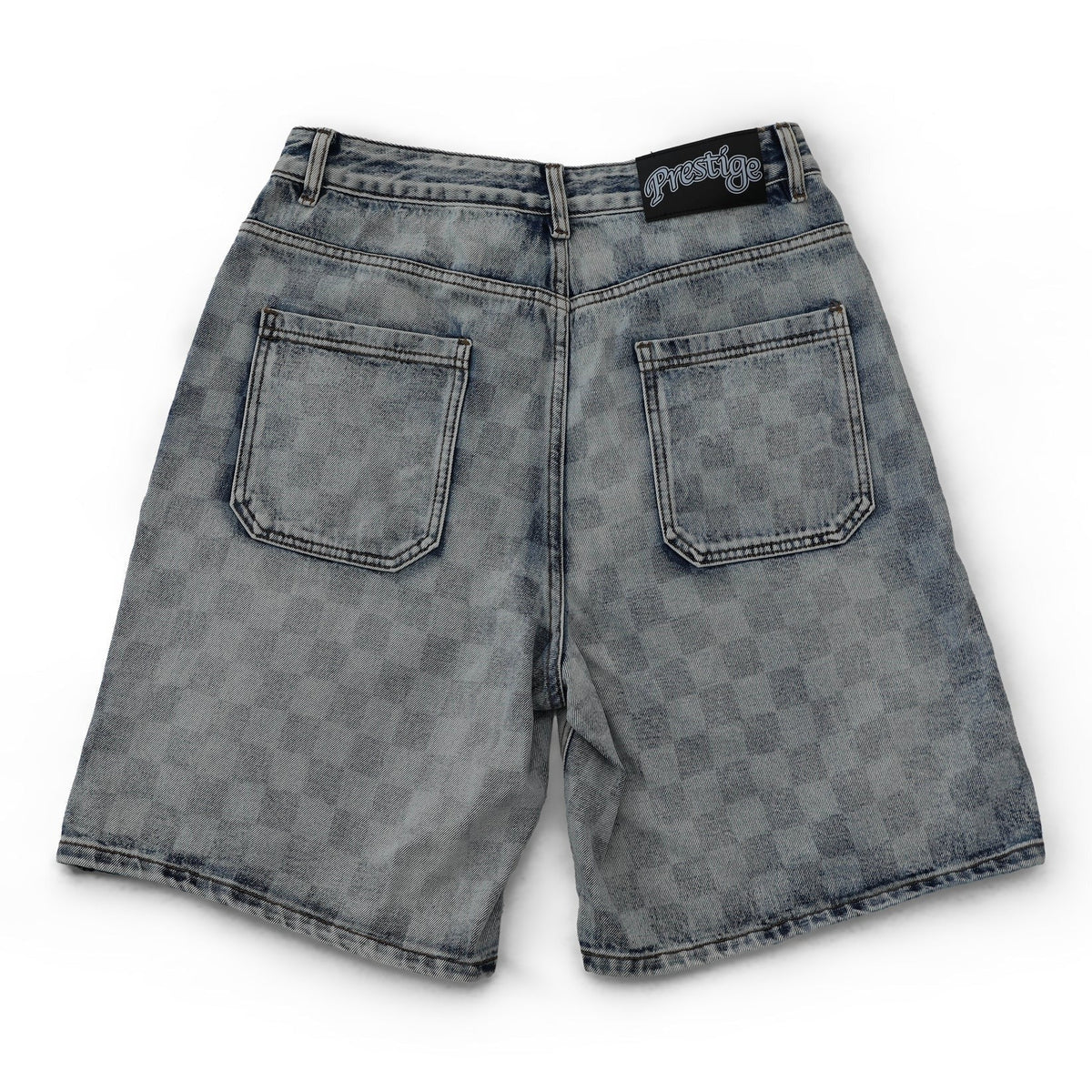 Prestige Checkerboard Jorts