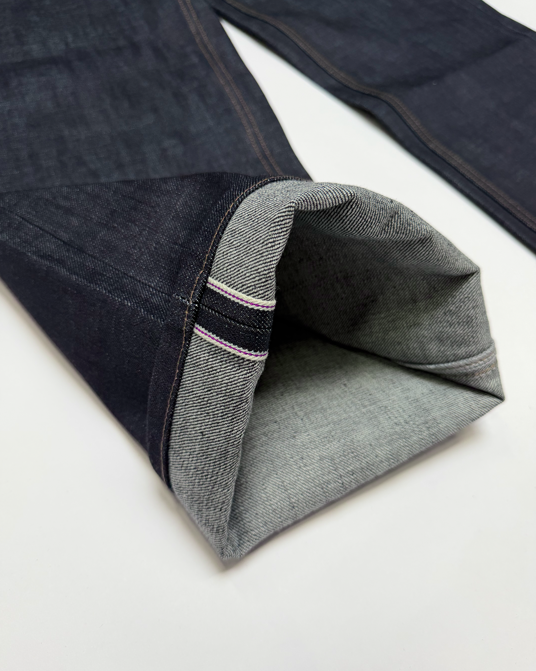 UNIFORM CUT INDIGO JAPANESE RELAXED SELVEDGE JEANS