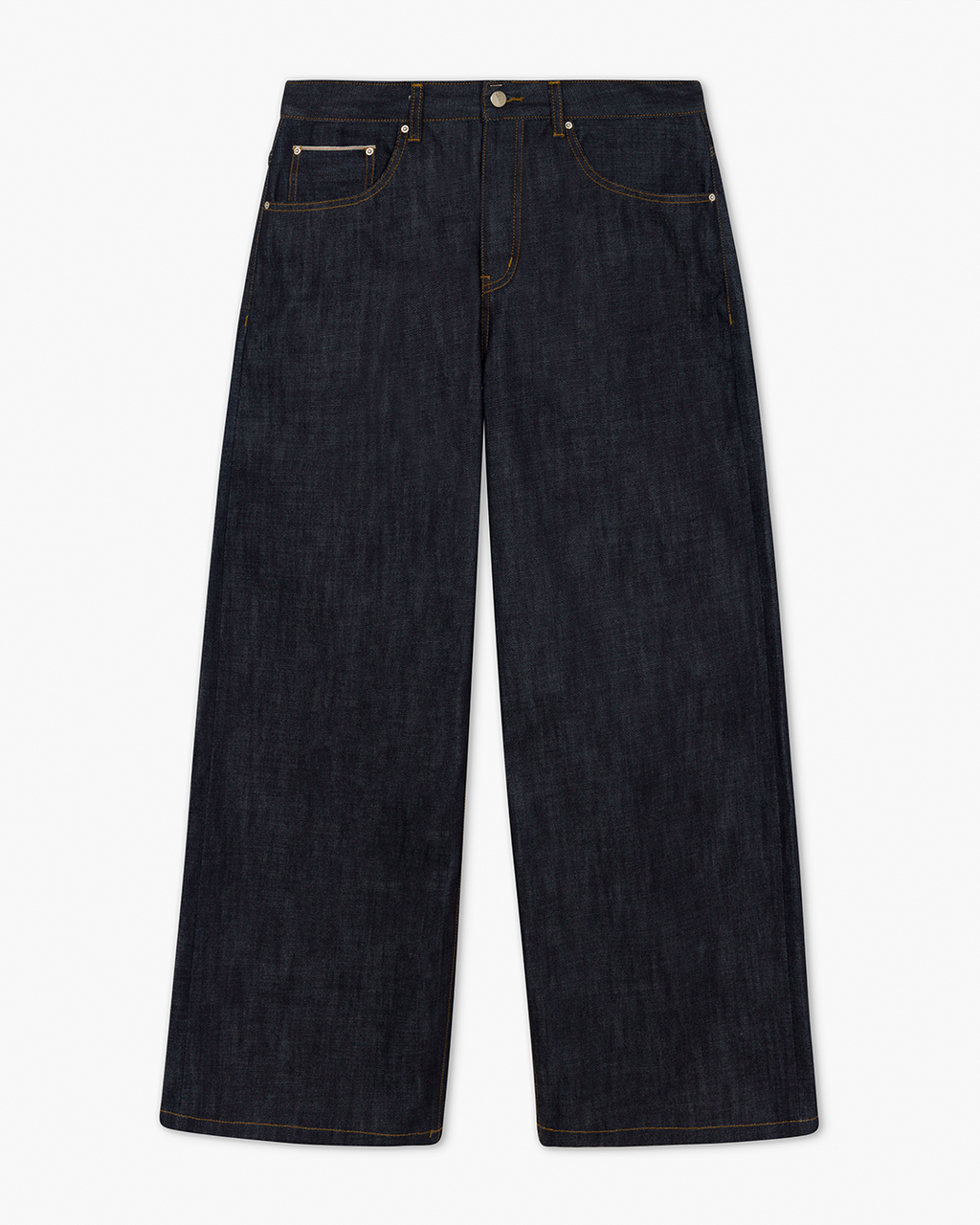 RAW INDIGO JAPANESE SELVEDGE LOOSE FIT JEANS