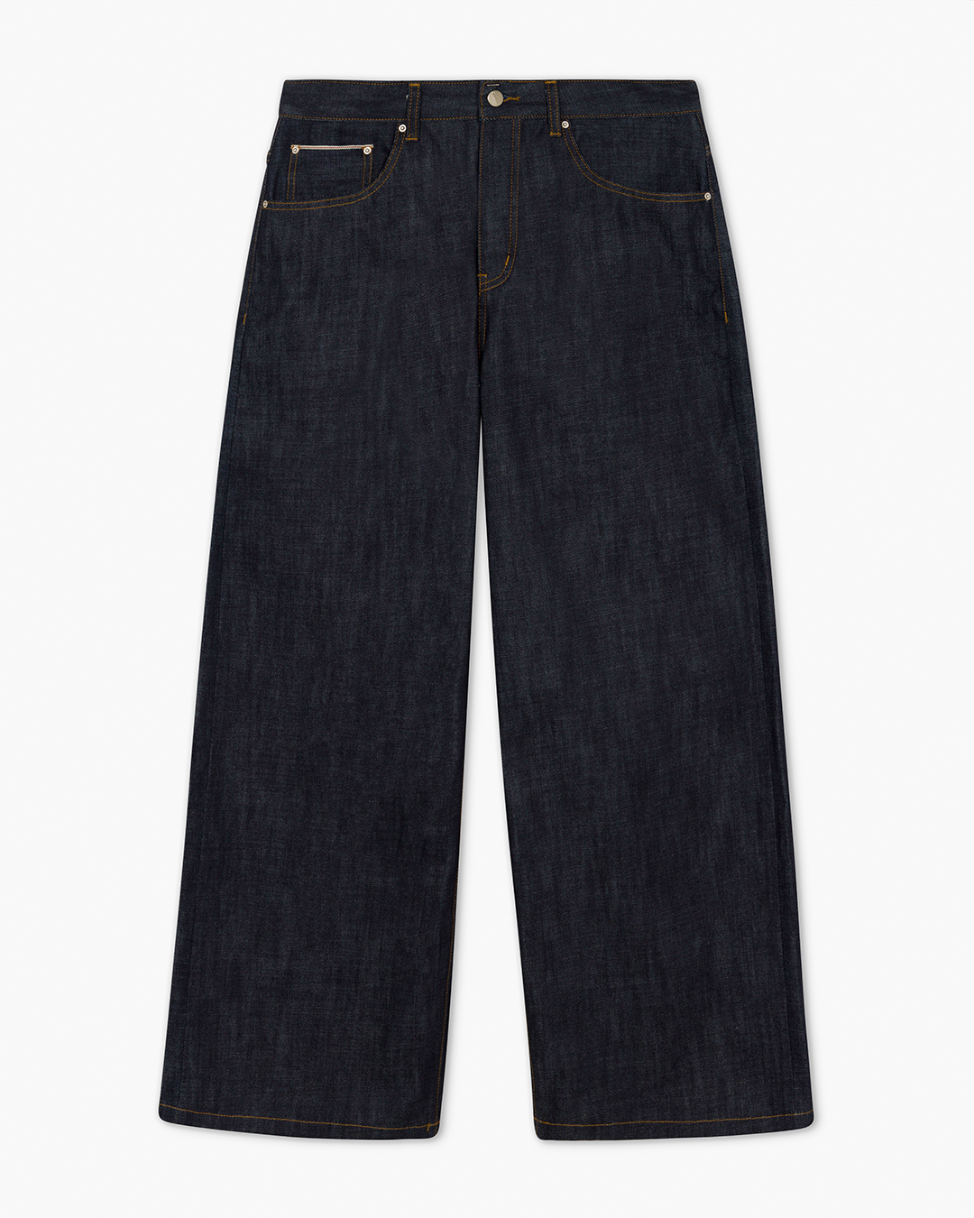 RAW INDIGO JAPANESE SELVEDGE LOOSE FIT JEANS